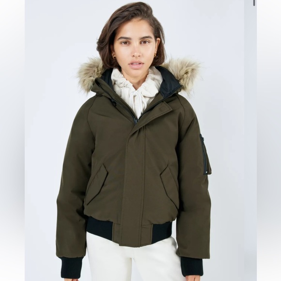 TNA resort PARKA jacket dark olive - Picture 4 of 4